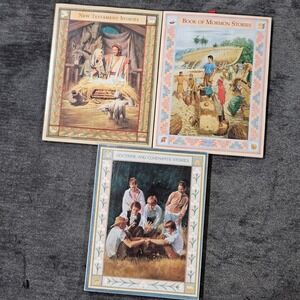 LDS Lot of‎ 3 Book of Mormon,New Testament and Doctrine and Covenants Stories
